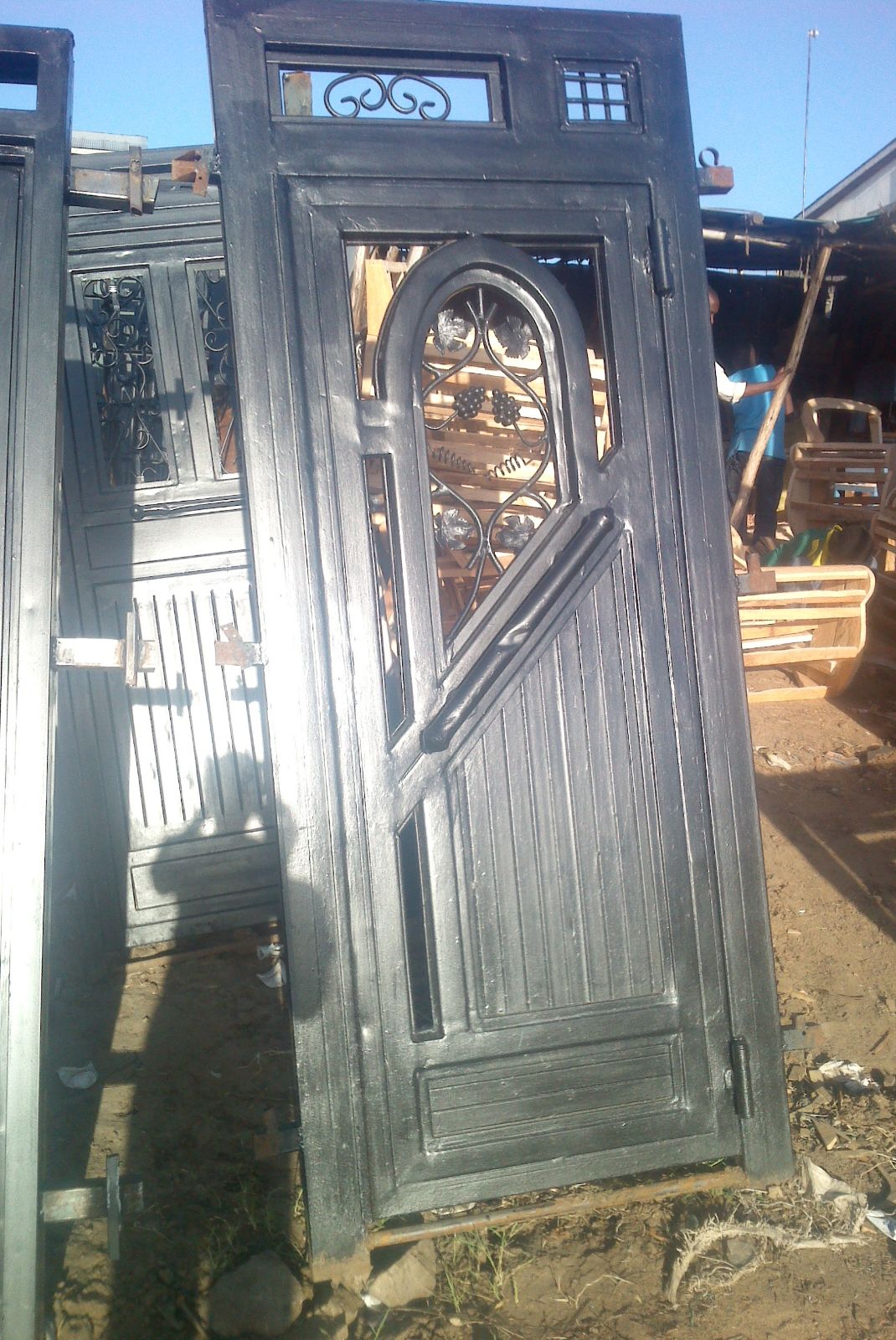 Steel Doors and Gates. Locally made. - A4architect.com, Nairobi.