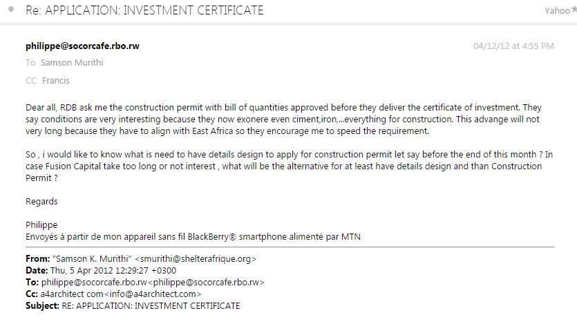 rdb approval docs boqs