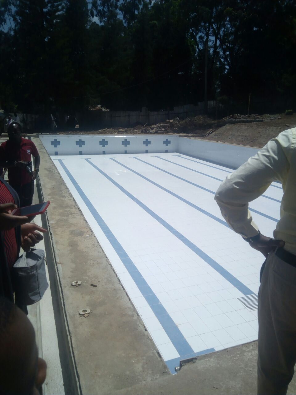 Swimming Pool Construction Lenana School Nairobi architect